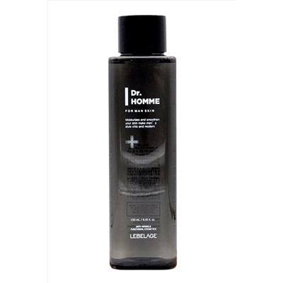 Lebelage Увлажняющий тонер для лица мужской / Dr. Homme For Man Skin, 250 мл. KRISTALLER, 1115879
