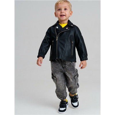 Куртка детская кожаная для мальчиков