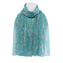 Палантин 1520 Цветочный узор