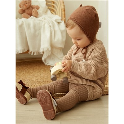 Легинсы SL HOME, рост 80-86 см, кофейные