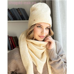 M 1153 S 1153 Комплект женский флис (колпак+косынка) (56-58)