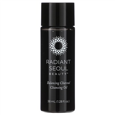 Radiant Seoul, очищающее масло с древесным углем для восстановления баланса кожи, пробник, 38 мл (1,28 жидк. унции)