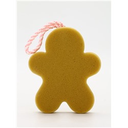 Подарочный набор новогодний: гель для душа и мочалка для тела, аромат сладкий леденец, URAL LAB