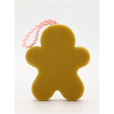 Подарочный набор новогодний: гель для душа и мочалка для тела, аромат ванильный милкшейк, URAL LAB