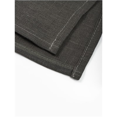 Фартук «Этель» ECO grey, 60×70 см, 100% лён, 245 г/м²