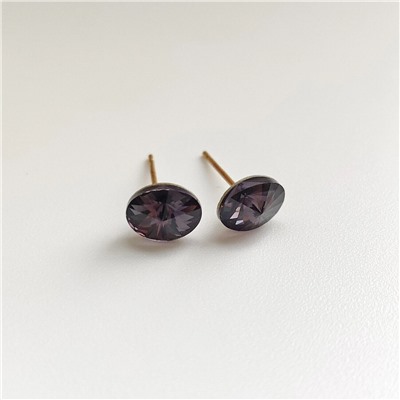 Серьги с кристаллами Swarovski