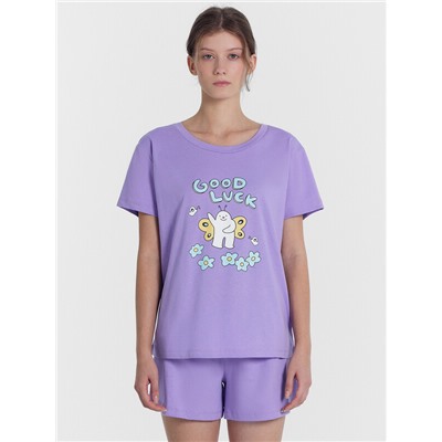 КОМПЛЕКТ ЖЕНСКИЙ (ДЖЕМПЕР, ШОРТЫ) 592325