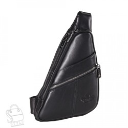 Рюкзак мужской кожаный 1211-1Z black Zinimxs