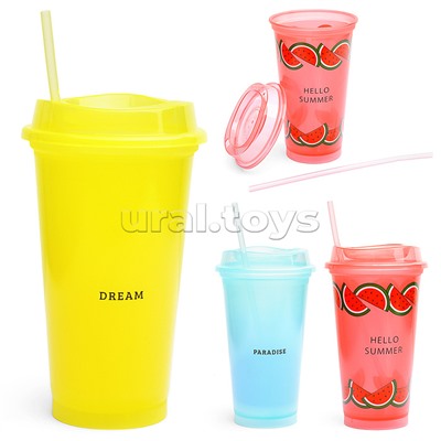 Стакан-тамблер ТЗ WOWBOTTLES, 400 мл, в ассорти/12 шт