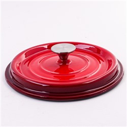 40627 Кастрюля чугун 2,6 л эмаль/покрытие красная MB (х2)