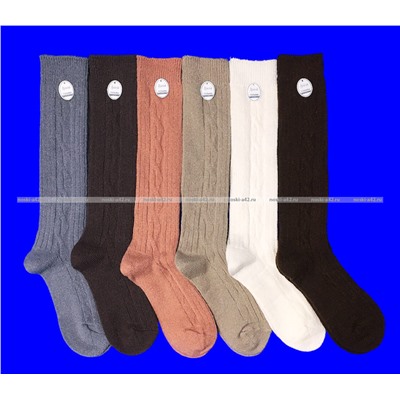 6 ПАР - Зувей термогольфы женские ШЕРСТЬ ЛАМЫ арт. 2266