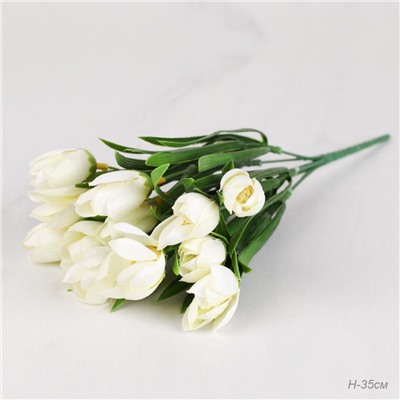 Цветок искусственный Подснежник 35 см / ZJ3174 /уп 2/1200/