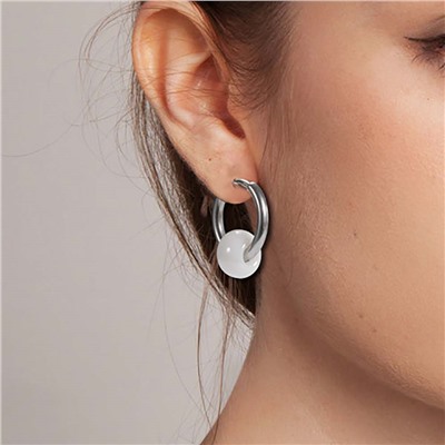 Серьги с замком кольцо арт. 22 7100 (id 267083)