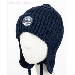 13276/2 MBU Ушанка для мальчика флис (50-52)