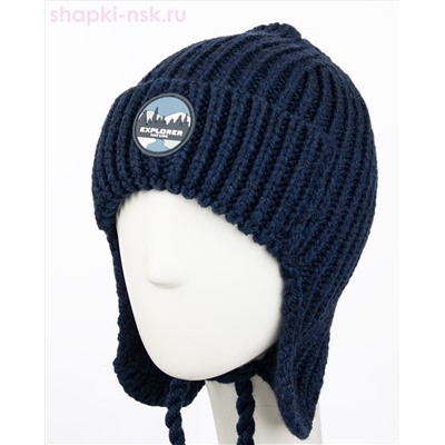 13276/2 MBU Ушанка для мальчика флис (50-52)