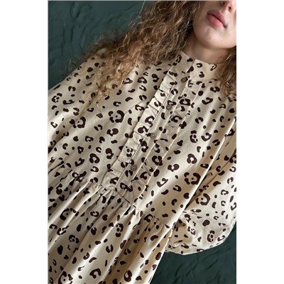 Платье  SEPTEMBER104/01/Бежевый, коричневый