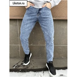 Джинсы бананы мужские