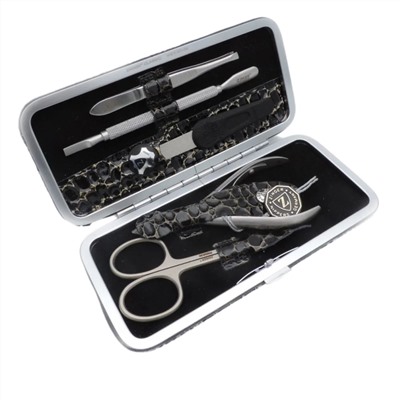 Zinger Маникюрный набор + подарок / MSFE-501-1 SM, 5 предметов, в ассортименте 2745