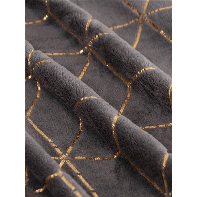 Плед «Этель. Паутина», 150×200 см, корал-флис