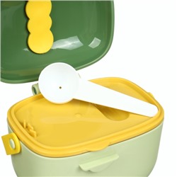 Контейнер для детского питания Крошка Я Дино 5, 400 мл., зеленый