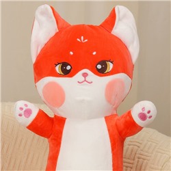 Мягкая игрушка без наполнителя «Дерзкий кот», 80 см, цвет красный