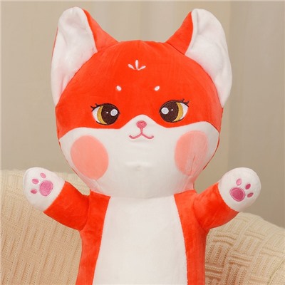 Мягкая игрушка без наполнителя «Дерзкий кот», 80 см, цвет красный