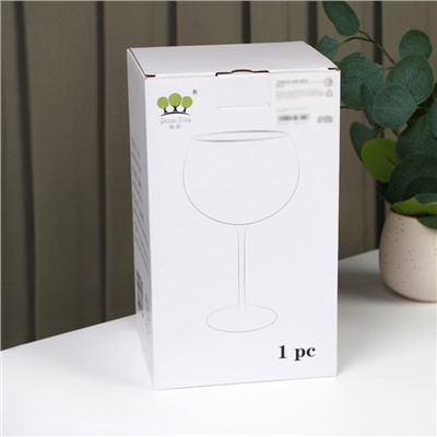 Бокал «Калиса», 600 мл, 11×21 см, стекло, разноцветный