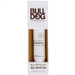 Bulldog Skincare For Men, антивозрастной роликовый крем для кожи вокруг глаз, 15 мл (0,5 жидк. унции)