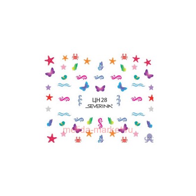 Severina Наклейки "Фэнтази Арт" водные № 28
