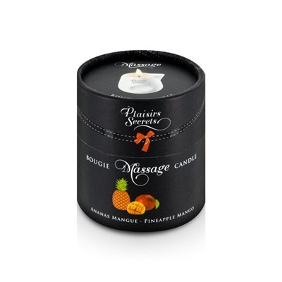 Массажная свеча с ароматом манго и ананаса Bougie de Massage Ananas Mangue - 80 мл.