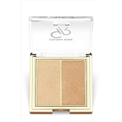 Хайлайтер для лица палетка GR So Glow! Highlighter Duo - 102 Duo КОСМЕТИКА ИЗ ТУРЦИИ, 1097171