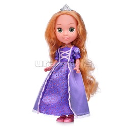 Кукла 25 см озвуч, Рапунцель, свет (амулет, руки и ноги сгиб, акс)