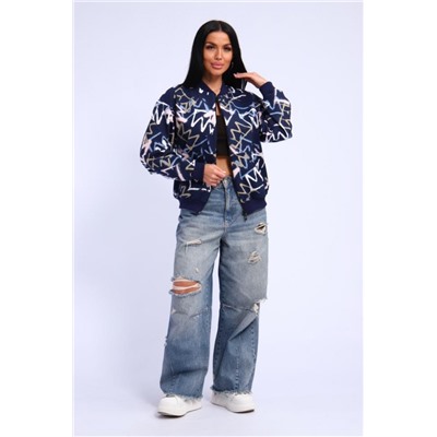 Толстовка женская 310 (Темно-синий)