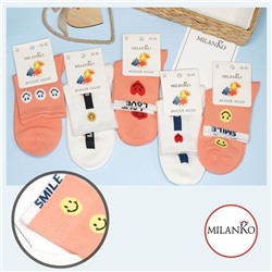 Женские носки из хлопка ( Узор 3) MilanKo N-228