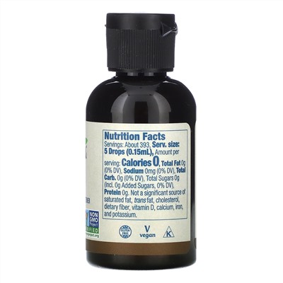 Now Foods, Better Stevia, бескалорийный жидкий подсластитель, кокос, 59 мл (2 жидк. унции)