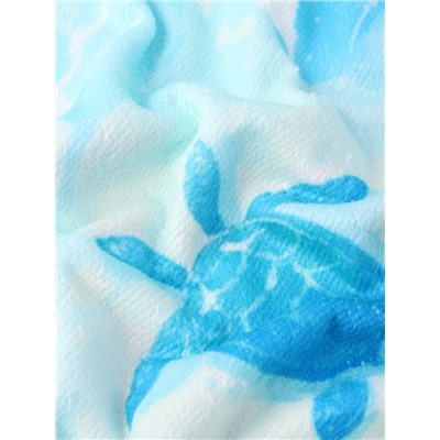 Полотенце пляжное «Этель» Sea, 70×140 см, микрофибра 200 г/м²