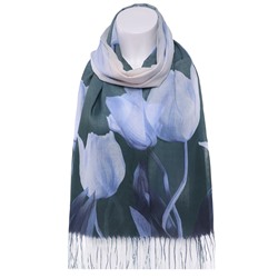 Палантин D2323 Тюльпаны