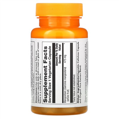 Thompson, Mangosteen, 475 mg, 30 Vegetarian Capsules