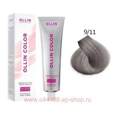 OLLIN COLOR Platinum Collection 9/11 100 мл Перманентная крем-краска для волос