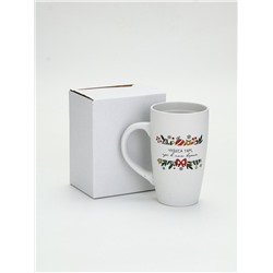 УЦЕНКА Кружка керамическая новогодняя «Чудеса там, где в них верят», 530 мл, МИКС