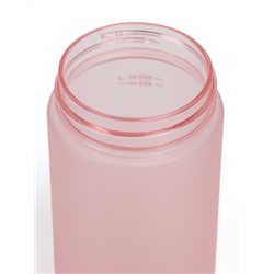 Бутылка для воды Onlytop, 550 мл, розовая