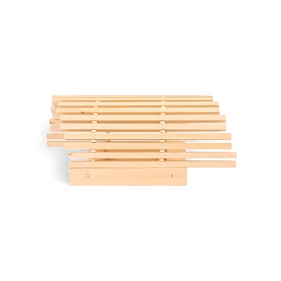 Абажур для бани и сауны «Наклонный», липа, 42×22.5×15 см, настенный, «Добропаровъ»