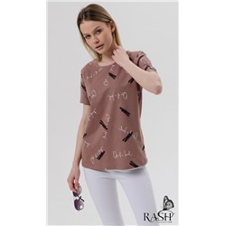 Футболка "Омния" карамель