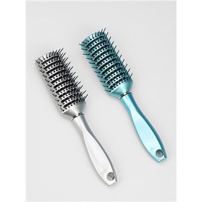 Расчёска массажная, продуваемая, 5×22 (±1) см, МИКС