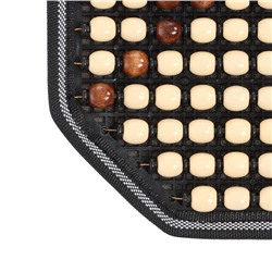 Накидка-массажёр на сиденье автомобиля, 41×41см, дерево