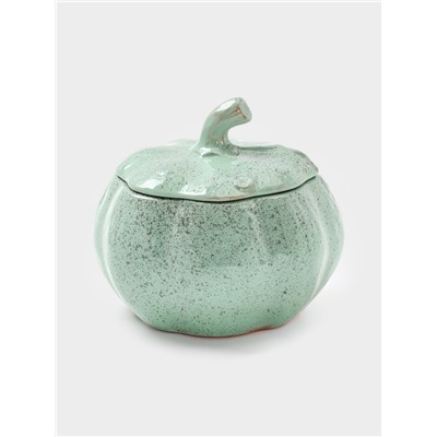 Горшок для запекания Борисовская керамика «Гармония», 600 мл, зелёный