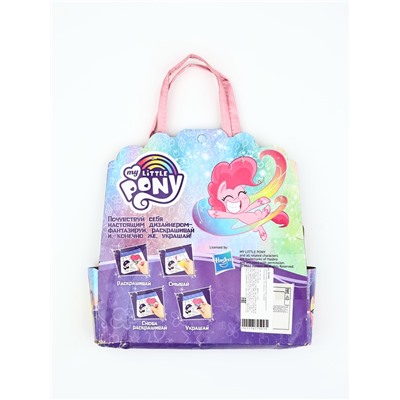 УЦЕНКА Набор для творчества «Сумка-раскраска» с фломастерами, My little pony