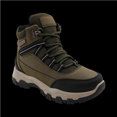 Кроссовки зимние на меху 1902-9 хаки