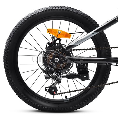 Велосипед 20" Rocket Crux 3.0 , цвет черный, размер 11"