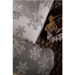 КПБ Снежинки поплин